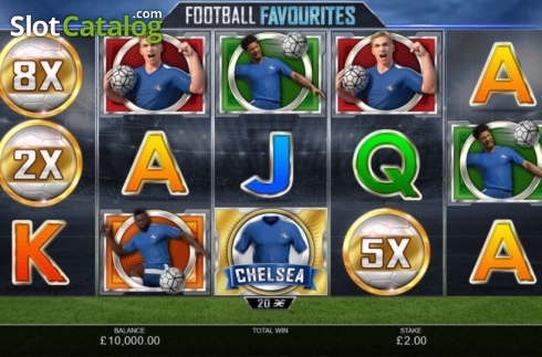 Οθόνη3. Football Favourites Κουλοχέρης 