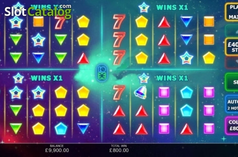 Οθόνη6. Star Wilds Hot Spins Κουλοχέρης