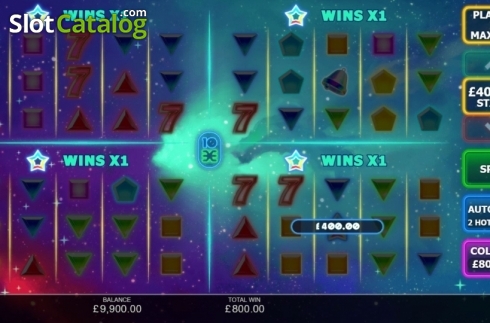 Οθόνη7. Star Wilds Hot Spins Κουλοχέρης