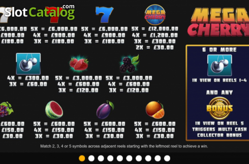Οθόνη7. Mega Cherry Κουλοχέρης 