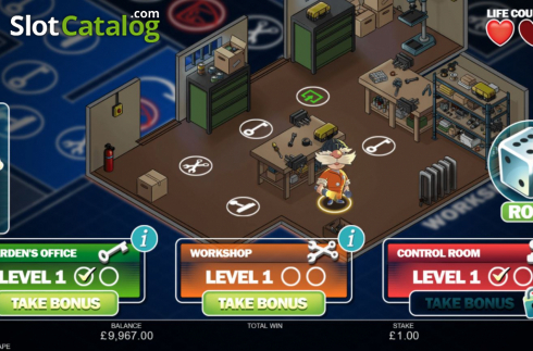 Οθόνη8. Prison Escape (Inspired Gaming) Κουλοχέρης