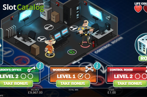 Οθόνη9. Prison Escape (Inspired Gaming) Κουλοχέρης
