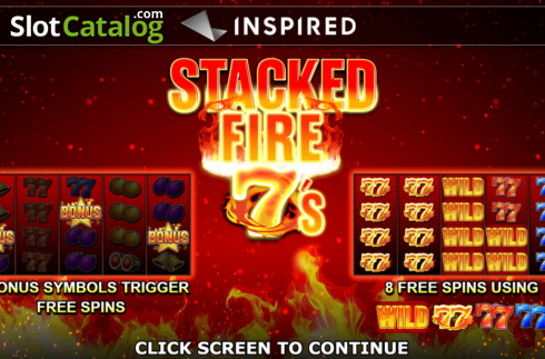 Οθόνη2. Stacked Fire 7s Κουλοχέρης