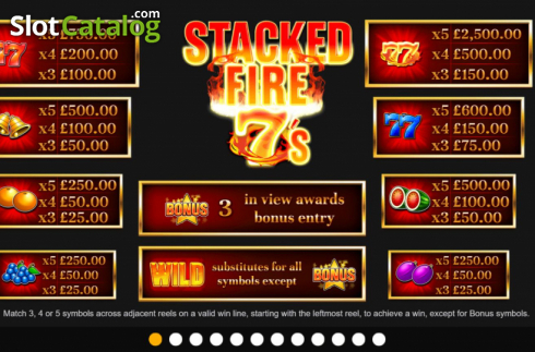 Οθόνη9. Stacked Fire 7s Κουλοχέρης