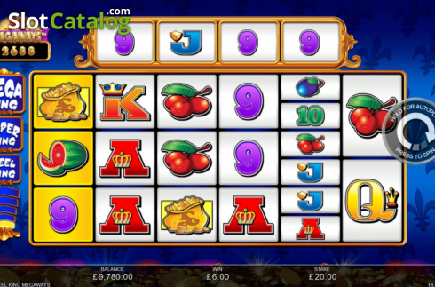 Οθόνη4. Reel King Megaways Κουλοχέρης