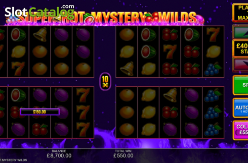 Οθόνη4. Super Hot Mystery Wilds Κουλοχέρης