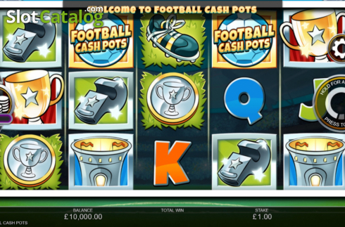Οθόνη2. Football Cash Pots Κουλοχέρης