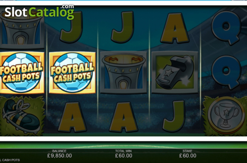 Οθόνη4. Football Cash Pots Κουλοχέρης