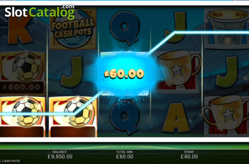 Οθόνη5. Football Cash Pots Κουλοχέρης