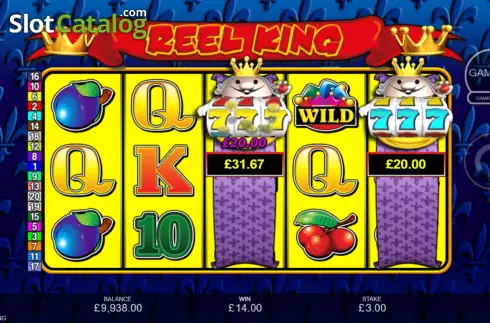 Οθόνη9. Reel King (Inspired Gaming) Κουλοχέρης