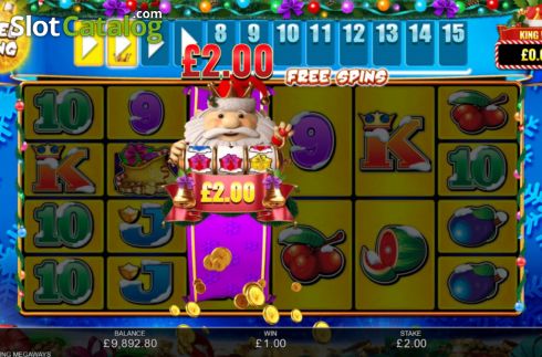 Οθόνη6. Santa King Megaways Κουλοχέρης