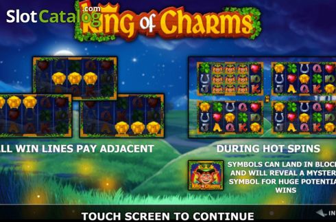 Οθόνη2. King of Charms Κουλοχέρης