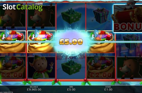 Οθόνη5. Christmas Cash Pots Κουλοχέρης