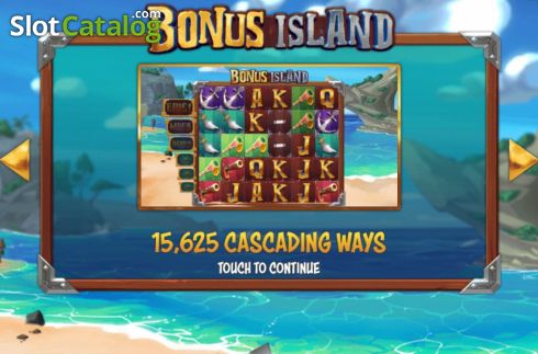 Οθόνη3. Bonus Island Κουλοχέρης