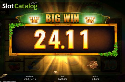 Οθόνη9. Reel Lucky King Megaways Κουλοχέρης