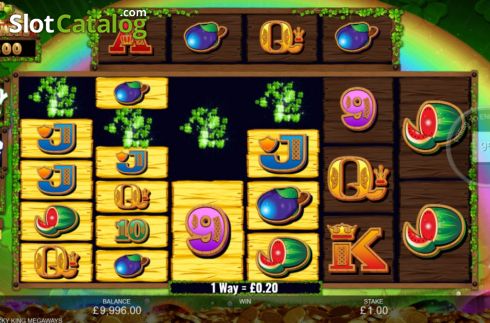 Οθόνη4. Reel Lucky King Megaways Κουλοχέρης
