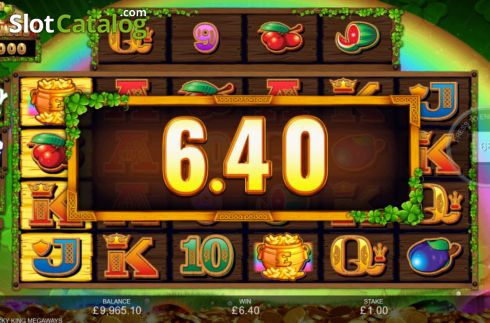Οθόνη5. Reel Lucky King Megaways Κουλοχέρης