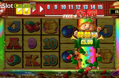 Οθόνη6. Reel Lucky King Megaways Κουλοχέρης