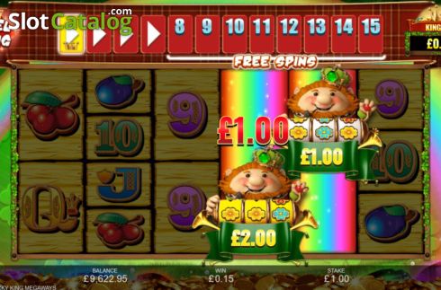 Οθόνη7. Reel Lucky King Megaways Κουλοχέρης