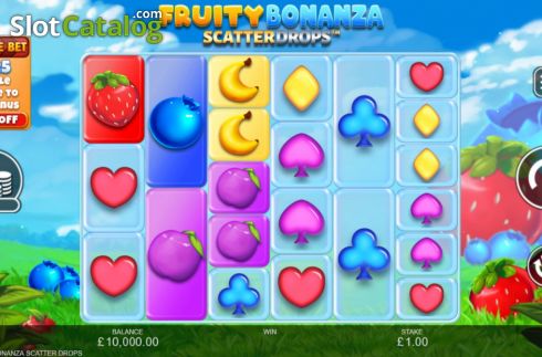 Οθόνη3. Fruity Bonanza Scatter Drops Κουλοχέρης