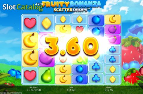 Οθόνη4. Fruity Bonanza Scatter Drops Κουλοχέρης