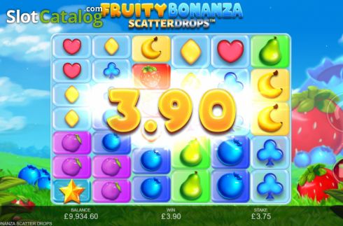 Οθόνη5. Fruity Bonanza Scatter Drops Κουλοχέρης