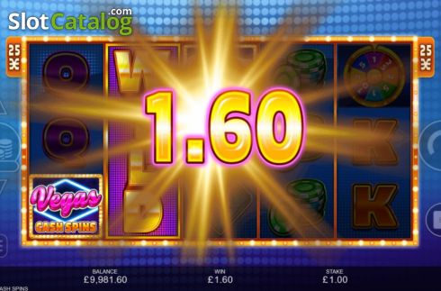 Οθόνη5. Vegas Cash Spins Κουλοχέρης 