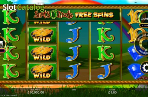 Οθόνη3. Slots O' Luck Free Spins Κουλοχέρης