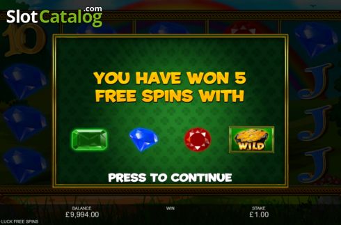 Οθόνη6. Slots O' Luck Free Spins Κουλοχέρης