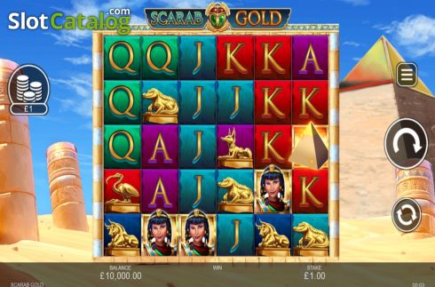 Οθόνη4. Scarab Gold Κουλοχέρης