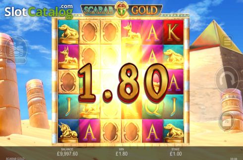 Οθόνη5. Scarab Gold Κουλοχέρης