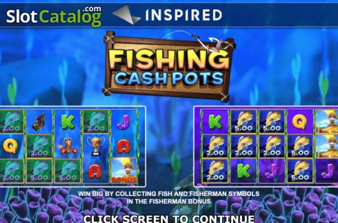 Οθόνη2. Fishing Cash Pots Κουλοχέρης 