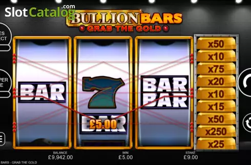 Οθόνη3. Bullion Bars Grab the Gold Κουλοχέρης