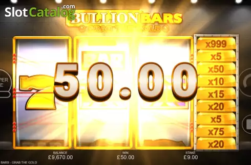 Οθόνη4. Bullion Bars Grab the Gold Κουλοχέρης