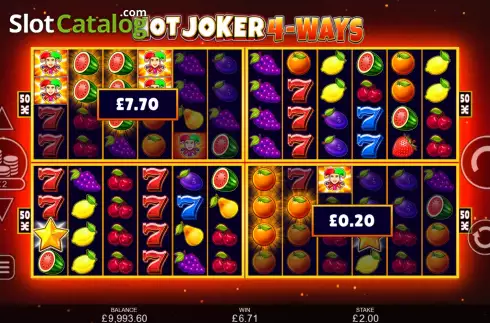 Οθόνη5. Hot Joker 4 Ways Κουλοχέρης 