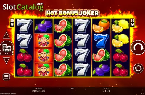 Οθόνη2. Hot Bonus Joker Κουλοχέρης