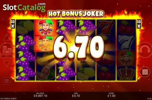 Οθόνη7. Hot Bonus Joker Κουλοχέρης