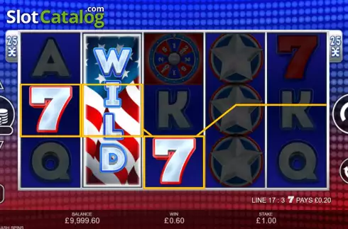 Οθόνη3. Liberty Cash Spins Κουλοχέρης
