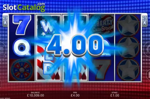 Οθόνη5. Liberty Cash Spins Κουλοχέρης