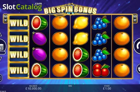 Οθόνη3. Big Spin Bonus Κουλοχέρης