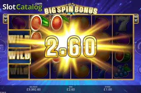 Οθόνη4. Big Spin Bonus Κουλοχέρης