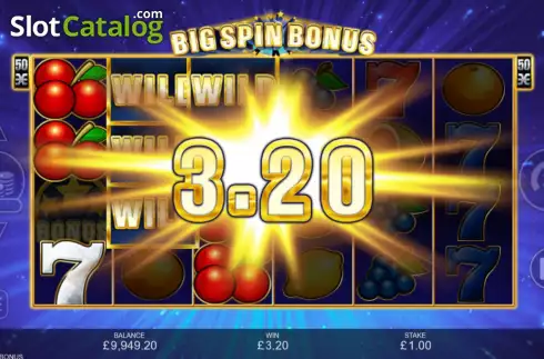 Οθόνη5. Big Spin Bonus Κουλοχέρης