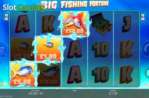 Οθόνη3. Big Fishing Fortune Κουλοχέρης