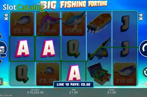Οθόνη6. Big Fishing Fortune Κουλοχέρης