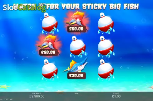 Οθόνη8. Big Fishing Fortune Κουλοχέρης