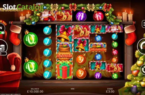 Οθόνη3. Merry Christmas Megaways Κουλοχέρης