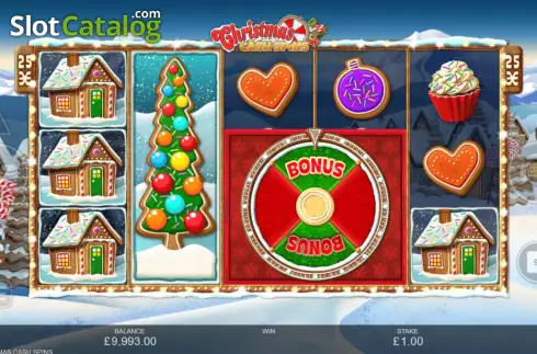 Οθόνη6. Christmas Cash Spins Κουλοχέρης