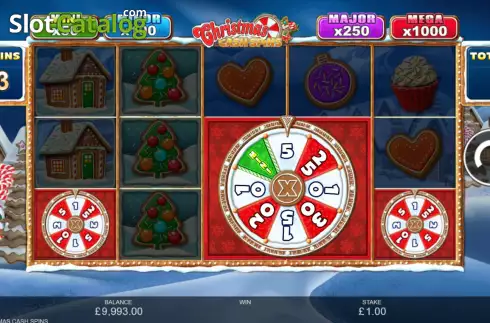 Οθόνη9. Christmas Cash Spins Κουλοχέρης