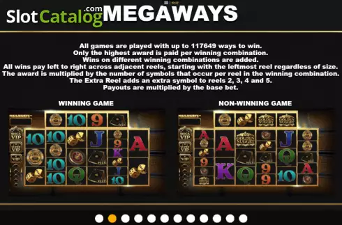 Οθόνη7. Golden Nugget Megaways Κουλοχέρης 