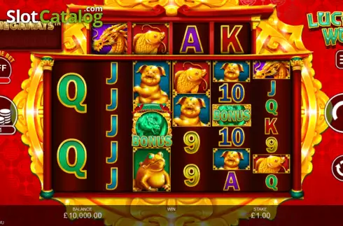 Οθόνη2. Lucky Wu Megaways Κουλοχέρης